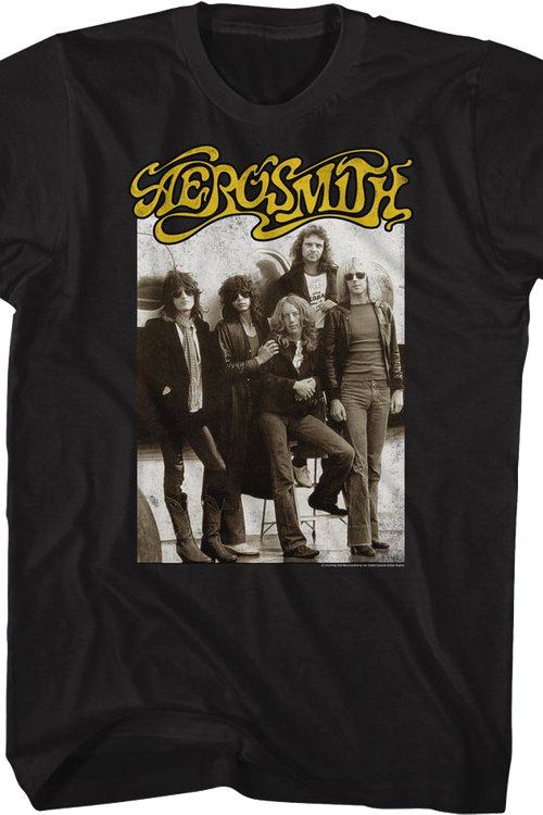 Plane Photo Aerosmith T-Shirt