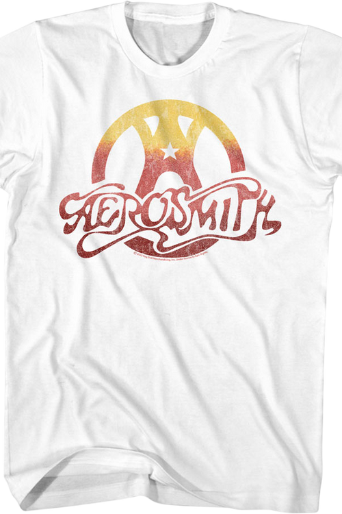 Gradient Logo Aerosmith T-Shirt