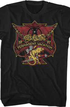 Permanent Vacation 1987 Aerosmith T-Shirt