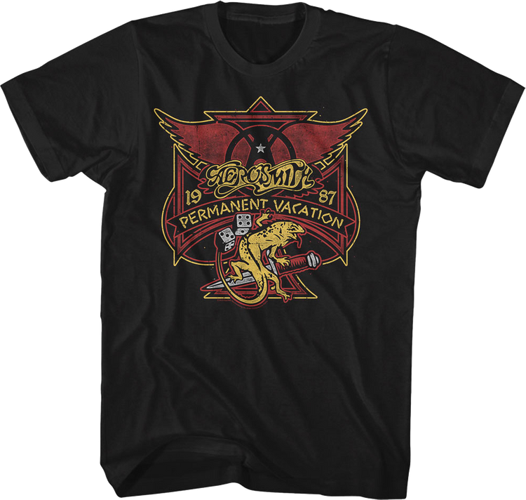 Permanent Vacation 1987 Aerosmith T-Shirt
