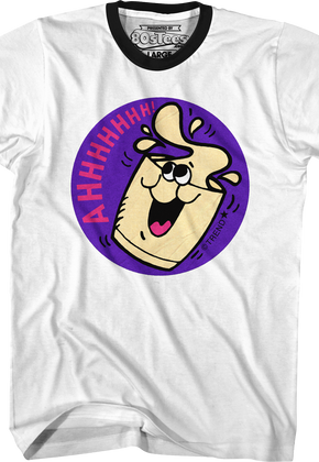 Ahhhhhhh Milkshake Scratch N Sniff Ringer Shirt