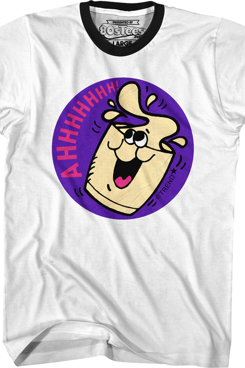 Ahhhhhhh Milkshake Scratch N Sniff Ringer Shirt