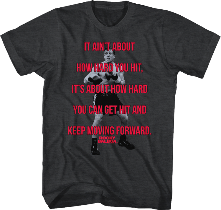 Ain't How Hard You Hit Rocky T-Shirt