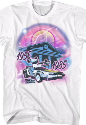 Airbrush Back To The Future T-Shirt