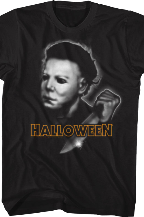 Airbrush Michael Myers Halloween T-Shirt
