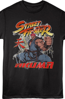 Akuma Rage Pose Street Fighter T-Shirt