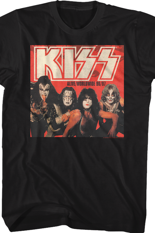 Alive Worldwide KISS T-Shirt