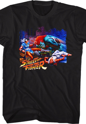 Alley Battle Street Fighter T-Shirt