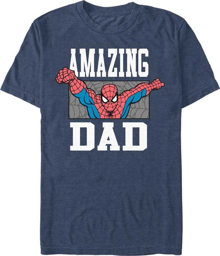 Amazing Dad Spider-Man Marvel Comics T-Shirt