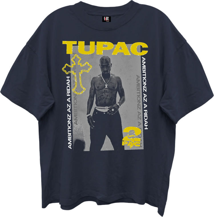 Ambitionz Az A Ridah Tupac Shakur Oversized T-Shirt