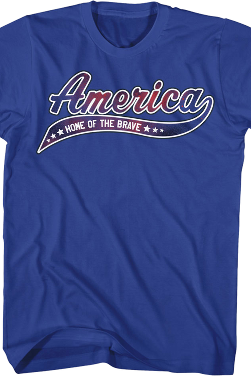 America Home Of The Brave T-Shirt