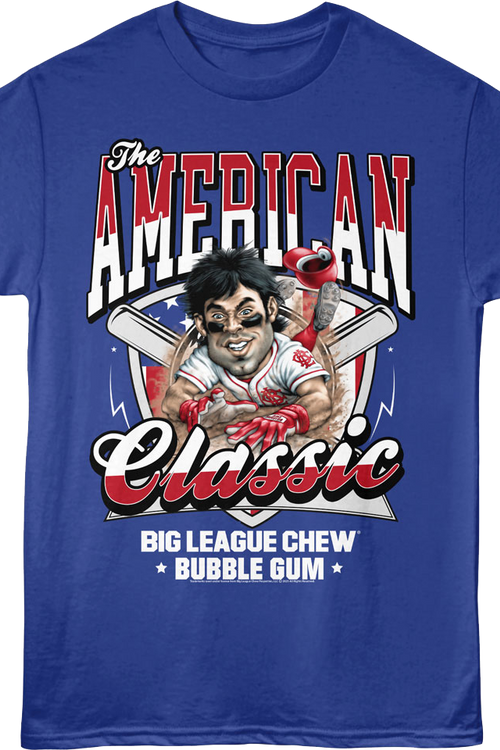 American Classic Baseball Slide Big League Chew T-Shirt