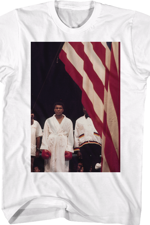 American Flag Muhammad Ali T-Shirt
