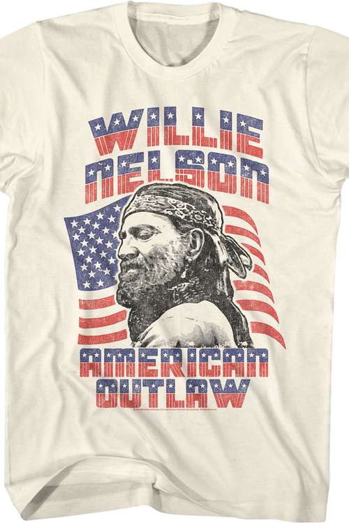 American Outlaw Willie Nelson T-Shirt