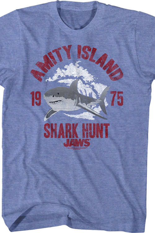 Amity Island 1975 Shark Hunt T-Shirt