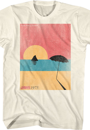 Visit Amity Island 1975 Jaws T-Shirt