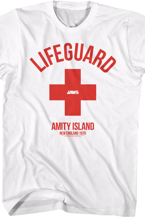 Amity Island Lifeguard Jaws T-Shirt