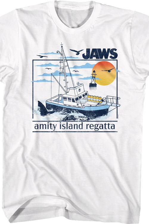 Amity Island Regatta Jaws T-Shirt