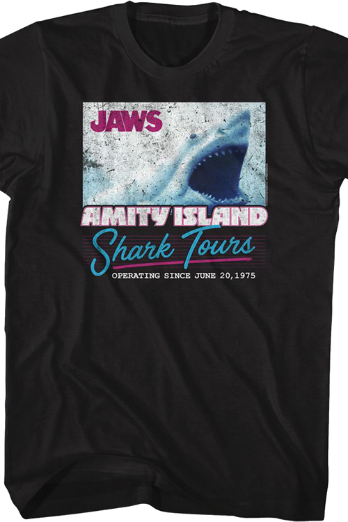 Amity Island Shark Tours Jaws T-Shirt