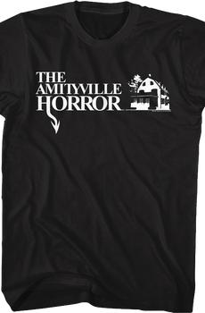 Logo & Haunted House Amityville Horror T-Shirt