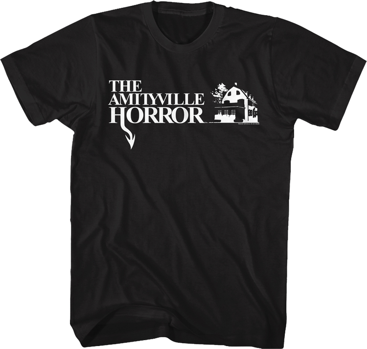 Logo & Haunted House Amityville Horror T-Shirt