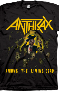 Among The Living Dead Anthrax T-Shirt