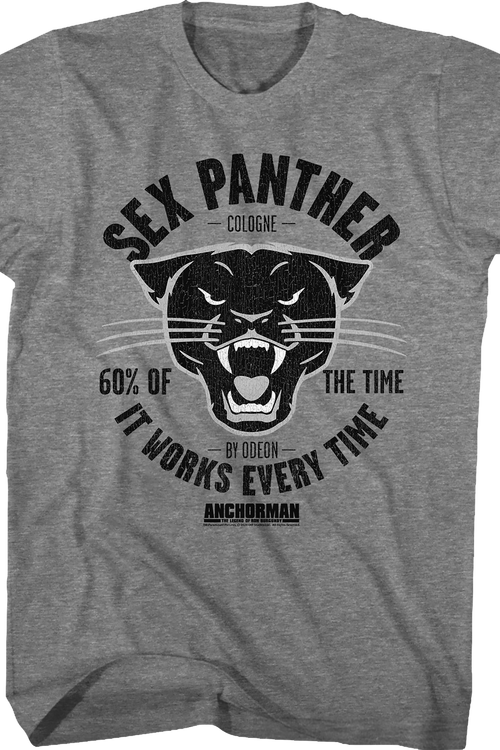 Anchorman Sex Panther Cologne T-Shirt