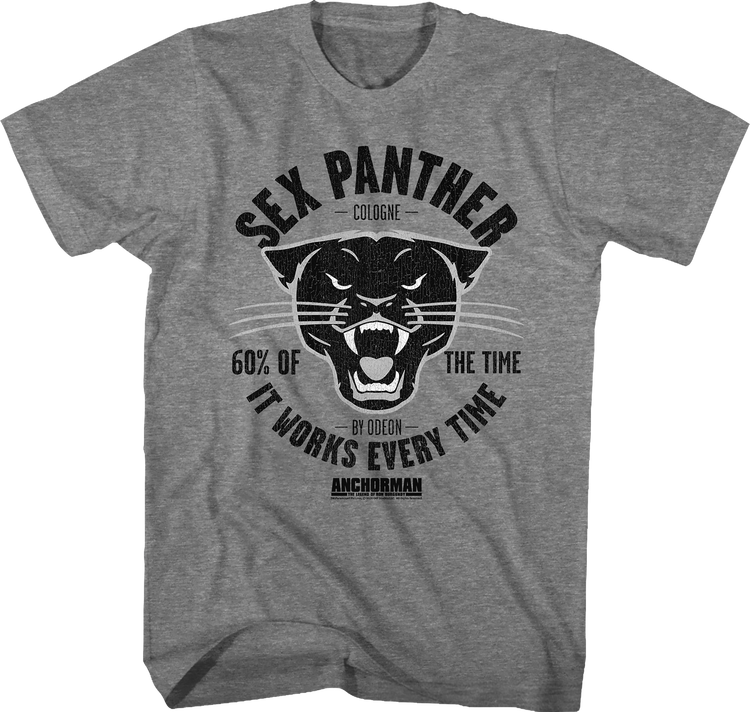 Anchorman Sex Panther Cologne T-Shirt