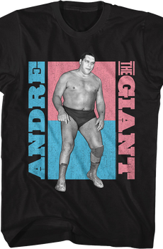 Color Blocks Andre The Giant T-Shirt