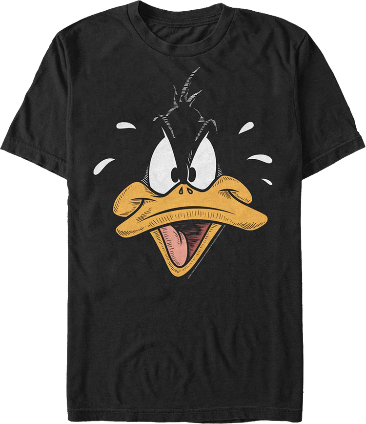 Angry Daffy Duck Looney Tunes T-Shirt