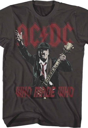 Angus Young Who Made Who ACDC T-Shirt