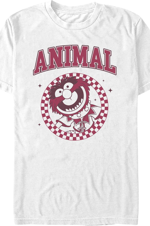 Animal Checkered Circle Muppets T-Shirt