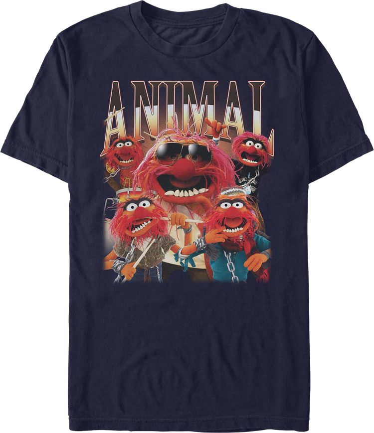 Animal Collage Muppets T-Shirt