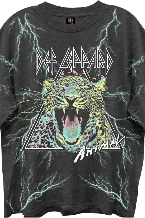 Animal Def Leppard Oversized T-Shirt