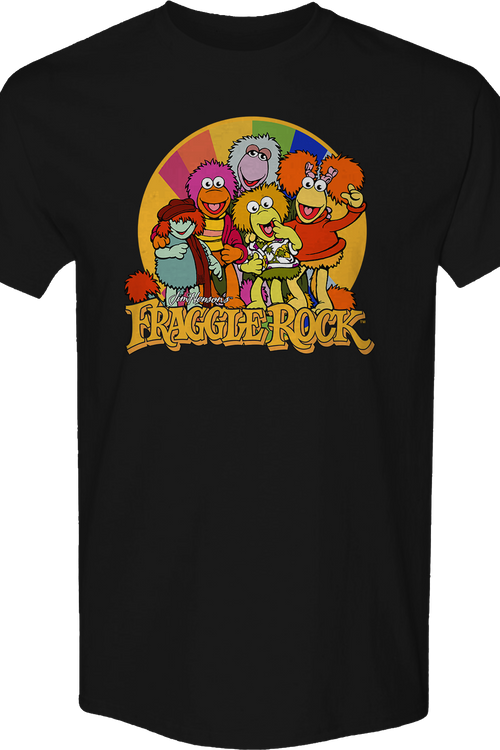 Animated Group Picture Fraggle Rock T-Shirt