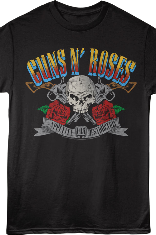 Appetite For Destruction Banner Guns N' Roses T-Shirt
