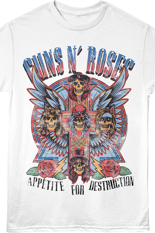 Appetite For Destruction Wings Guns N' Roses T-Shirt
