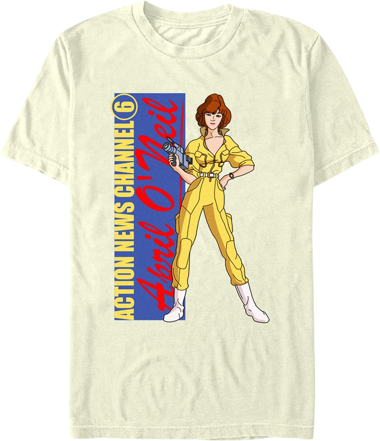 April O'Neil Teenage Mutant Ninja Turtles T-Shirt