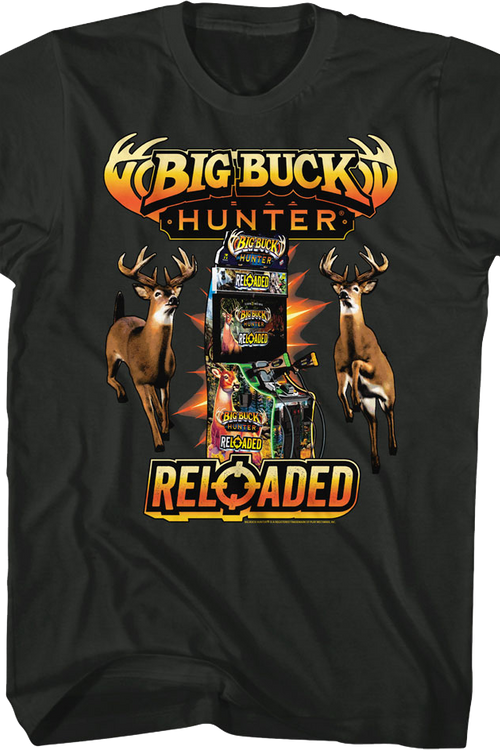 Arcade Cabinet Big Buck Hunter Reloaded T-Shirt