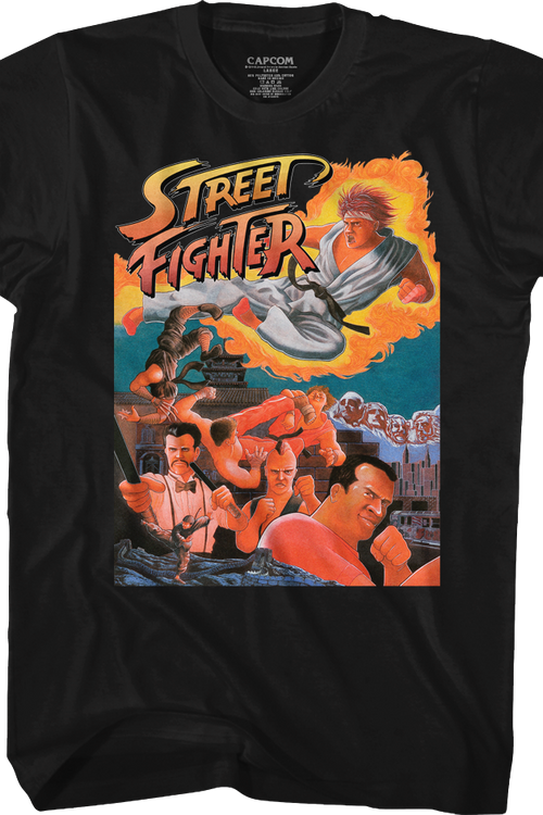 Arcade Flyer Street Fighter T-Shirt
