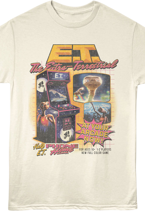 Arcade Game E.T. The Extra-Terrestrial T-Shirt