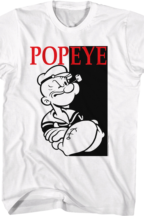 Arms Folded Scarface Poster Popeye T-Shirt