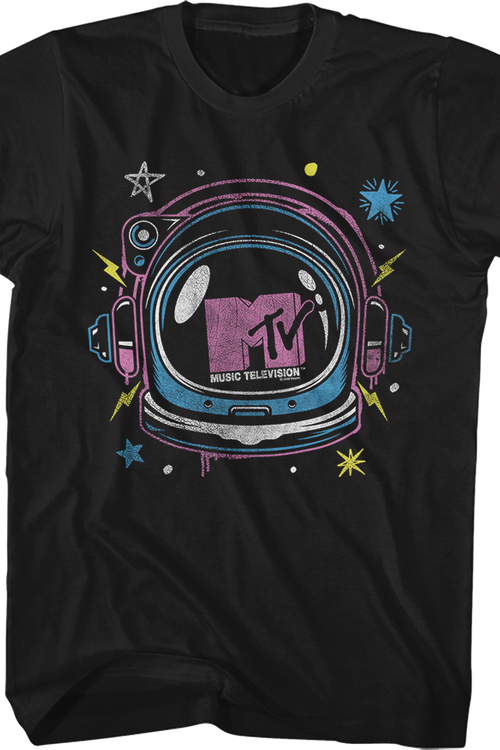 Astronaut Helmet MTV Shirt