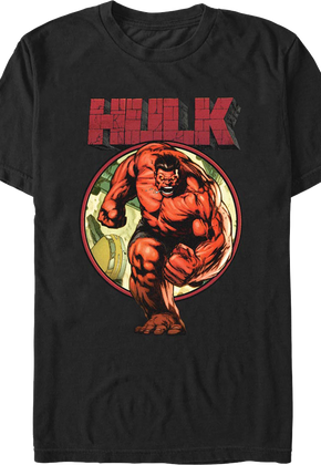 Attack Mode Red Hulk Marvel Comics T-Shirt