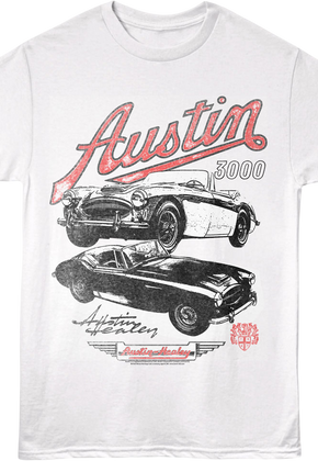 Austin Healey 3000 Script Logo British Motor Heritage T-Shirt