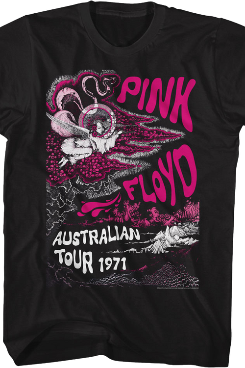 Australian Tour 1971 Pink Floyd T-Shirt
