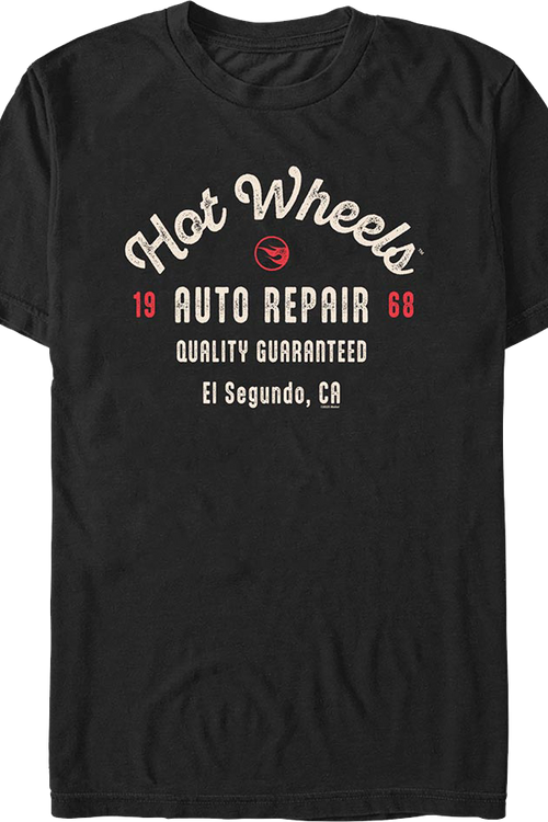 Auto Repair Hot Wheels T-Shirt