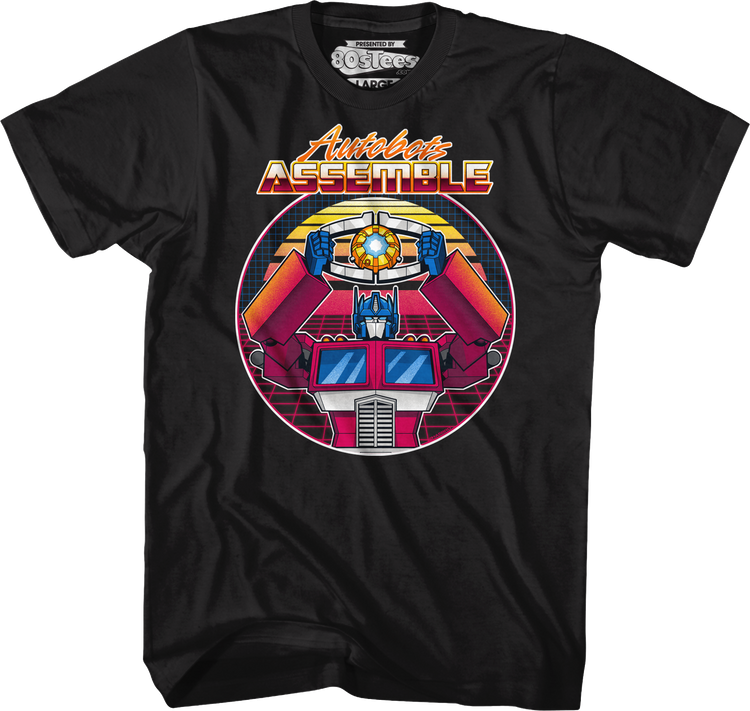 Autobots Assemble Transformers T-Shirt