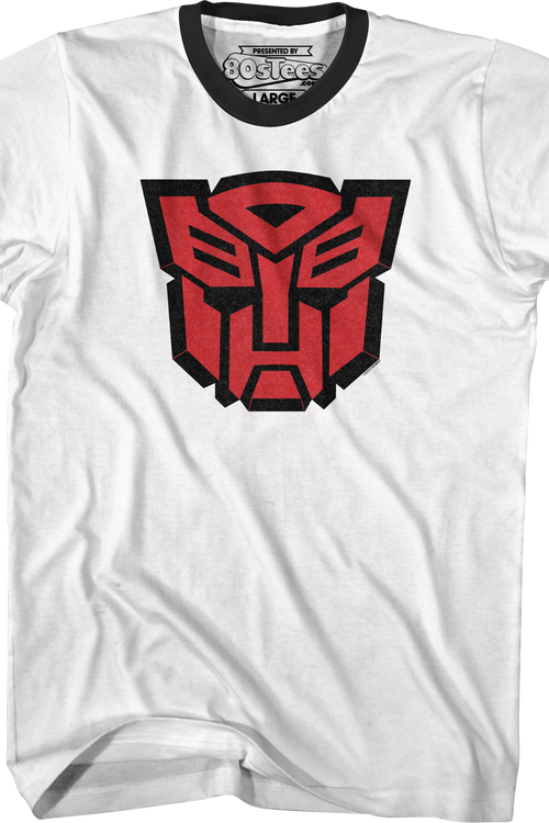 Autobots Classic Logo Transformers Ringer Shirt