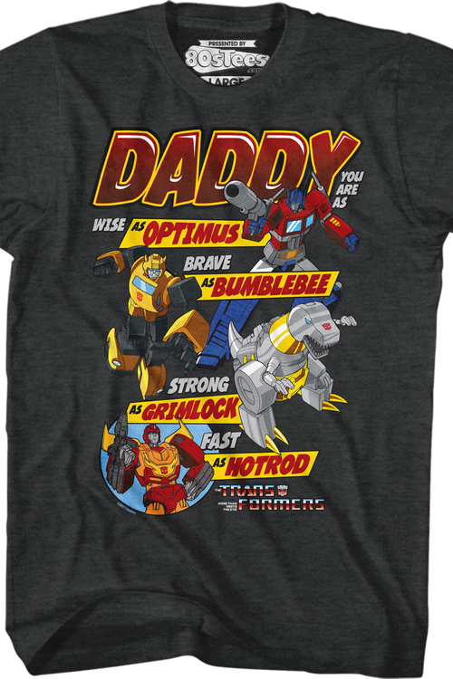 Autobots Father's Day Transformers T-Shirt